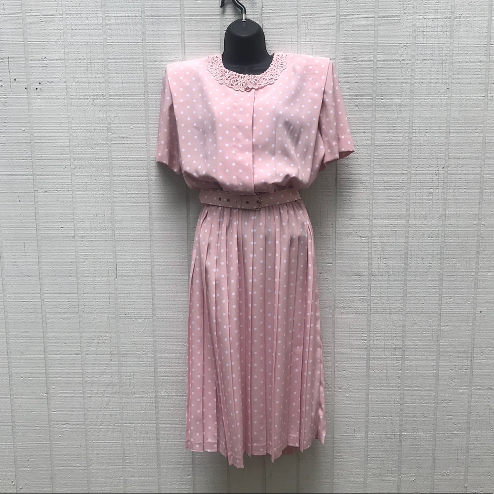 Vintage polka dot dress